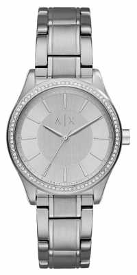 Armani Exchange Womans Steel Silver Dress Watch AX5440 Armani Exchange Womans Steel Silver Dress Watch AX5440