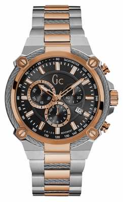 Gc Mens Cableforce Chronograph Two Tone Steel Y24002G2 Gc Mens Cableforce Chronograph Two Tone Steel Y24002G2