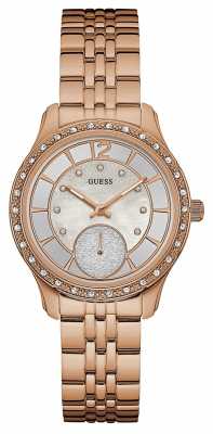 Guess Womans Whitney Rose Gold Plated W0931L3 Guess Womans Whitney Rose Gold Plated W0931L3