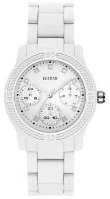 Guess Womens Funfetti White Dial W0944L1 Guess Womens Funfetti White Dial W0944L1