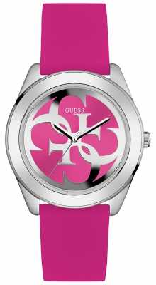 Guess Womens G Twist Pink Dial W0911L2 Guess Womens G Twist Pink Dial W0911L2