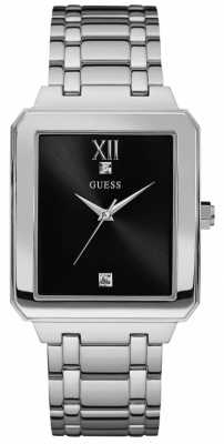 Guess Mens Highrise Stainless Steel Black Dial W0917G1 Guess Mens Highrise Stainless Steel Black Dial W0917G1