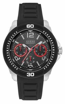 Guess Mens Tread Black Strap Black Dial W0967G1 Guess Mens Tread Black Strap Black Dial W0967G1