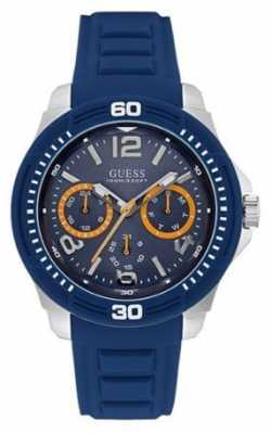 Guess Mens Tread Blue Strap Blue Dial W0967G2 Guess Mens Tread Blue Strap Blue Dial W0967G2