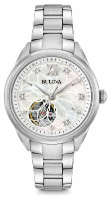 Bulova Women's Automatic Diamond Watch 96P181 Bulova Women's Automatic Diamond Watch 96P181