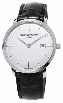 Frederique Constant Mens Slimline Automatic Black Leather Strap FC-306S4S6 Frederique Constant Mens Slimline Automatic Black Leather Strap FC-306S4S6