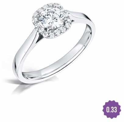 Certified Diamond 0.30ct D SI1 GIA Diamond Engagement Ring FCD28344 Certified Diamond 0.30ct D SI1 GIA Diamond Engagement Ring FCD28344