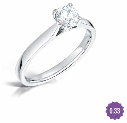 Certified Diamond 0.30ct D SI1 GIA Diamond Engagement Ring FCD28346 Certified Diamond 0.30ct D SI1 GIA Diamond Engagement Ring FCD28346