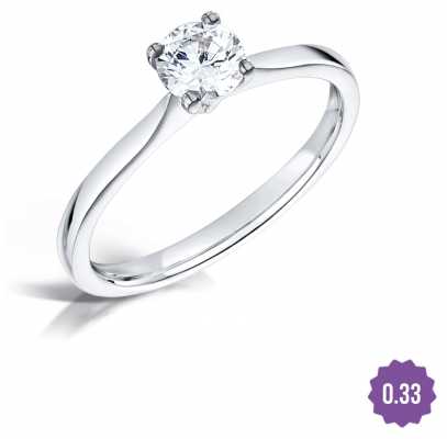 Certified Diamond 0.30ct D SI1 GIA Diamond Engagement Ring FCD28345 Certified Diamond 0.30ct D SI1 GIA Diamond Engagement Ring FCD28345