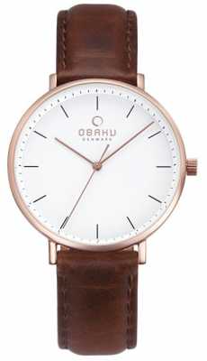 Obaku Womans Vest Mahagony V186LXVWRN Obaku Womans Vest Mahagony V186LXVWRN