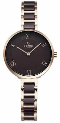 Obaku Womens VAND COFFEE V195LXVNSN Obaku Womens VAND COFFEE V195LXVNSN