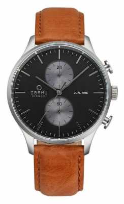 Obaku Mens Stainless Steel Gran Camel V196GUCURZ Obaku Mens Stainless Steel Gran Camel V196GUCURZ