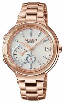 Casio Sheen Bluetooth Rose Gold Plated Womens Connected SHB-200CG-9AER Casio Sheen Bluetooth Rose Gold Plated Womens Connected SHB-200CG-9AER