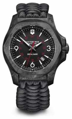 Victorinox Swiss Army INOX Carbon Composite Paracord Bracelet Swiss Movement 241776 Victorinox Swiss Army INOX Carbon Composite Paracord Bracelet Swiss Movement 241776