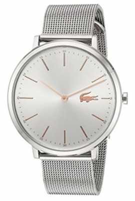 Lacoste Womans Moon Silver Steel Mesh 2000987 Lacoste Womans Moon Silver Steel Mesh 2000987
