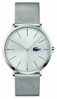 Lacoste Mens Moon Quartz Steel Mesh 2010901 Lacoste Mens Moon Quartz Steel Mesh 2010901