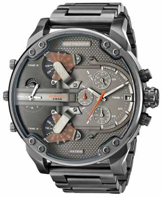 Diesel Mens Mr Daddy 2.0 Gunmetal Chronograph DZ7315 Diesel Mens Mr Daddy 2.0 Gunmetal Chronograph DZ7315