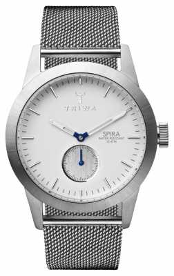 Triwa Mens Ivory Spira Steel Mesh SPST102-ME021212 Triwa Mens Ivory Spira Steel Mesh SPST102-ME021212