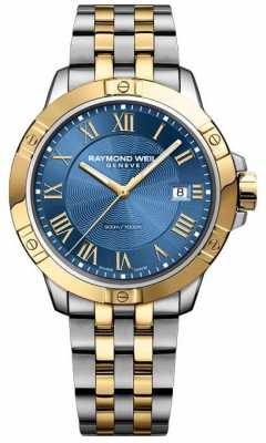 Raymond Weil Mens Tango Two Tone Blue 8160-STP-00508 Raymond Weil Mens Tango Two Tone Blue 8160-STP-00508