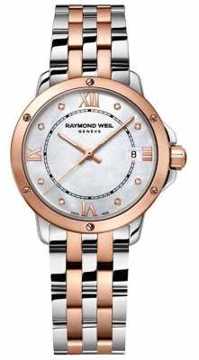 Raymond Weil Womans Tango Two Tone Mother Of Pearl Dial 5391-SB5-00995 Raymond Weil Womans Tango Two Tone Mother Of Pearl Dial 5391-SB5-00995