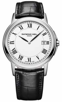 Raymond Weil Mens Tradition Steel White 5466-STC-00300 Raymond Weil Mens Tradition Steel White 5466-STC-00300