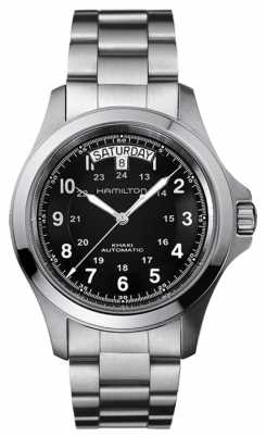 Hamilton Khaki Field King Auto Mens Sapphire Glass H64455133 Hamilton Khaki Field King Auto Mens Sapphire Glass H64455133