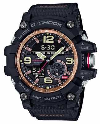 Casio Mudmaster G-Shock Mens Rose Gold Twin Sensor GG-1000RG-1AER Casio Mudmaster G-Shock Mens Rose Gold Twin Sensor GG-1000RG-1AER