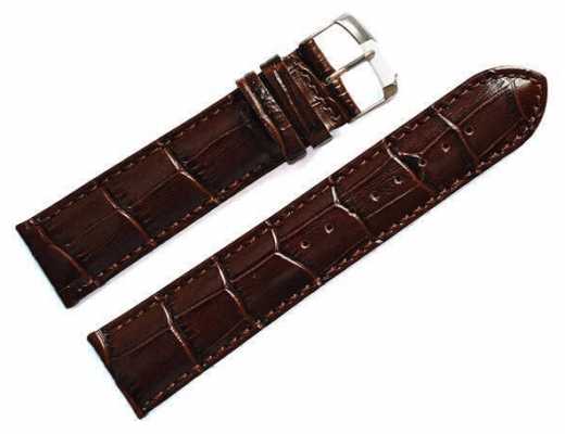 Morellato Strap Only - Samba Alligator Calf Brown 20mm A01X2704656032CR20 Morellato Strap Only - Samba Alligator Calf Brown 20mm A01X2704656032CR20