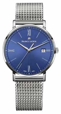Maurice Lacroix Womens Eliros Stainless Steel Bracelet Blue Dial EL1094-SS002-410-1 Maurice Lacroix Womens Eliros Stainless Steel Bracelet Blue Dial EL1094-SS002-410-1