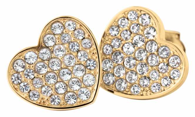 Tommy Hilfiger Womens Gold Plated Stud Earrings 2700655 Tommy Hilfiger Womens Gold Plated Stud Earrings 2700655