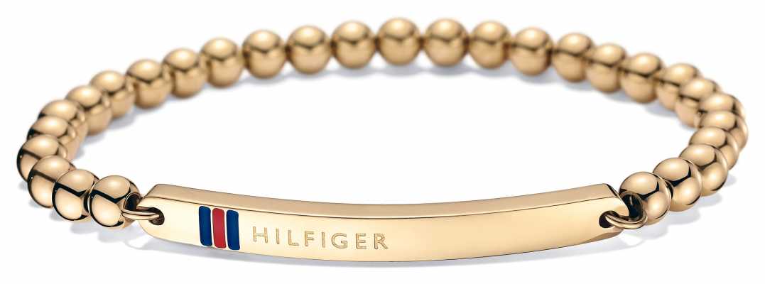 Tommy Hilfiger Womens Gold Plated ID Bracelet 2700787 Tommy Hilfiger Womens Gold Plated ID Bracelet 2700787
