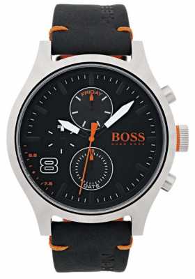 Hugo Boss Orange Mens Amsterdam Black Leather 1550020 Hugo Boss Orange Mens Amsterdam Black Leather 1550020