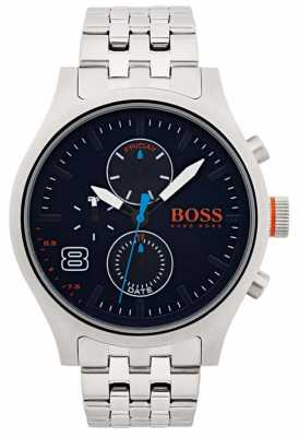 Hugo Boss Orange Mens Amsterdam Black Stainless Steel 1550023 Hugo Boss Orange Mens Amsterdam Black Stainless Steel 1550023