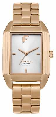 Fiorelli Womans Rose Gold Bracelet Satin Dial FO034RGM Fiorelli Womans Rose Gold Bracelet Satin Dial FO034RGM