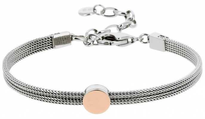 Skagen Womens Stainless Steel Rose Gold Plated Bracelet SKJ0956998 Skagen Womens Stainless Steel Rose Gold Plated Bracelet SKJ0956998