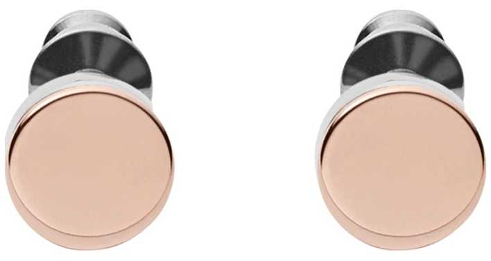 Skagen Womens Stainless Steel Rose Gold Plated Stud Earrings SKJ0959998 Skagen Womens Stainless Steel Rose Gold Plated Stud Earrings SKJ0959998