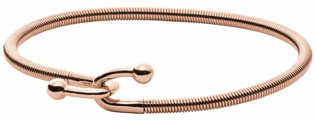 Skagen Womens Anette Rose Gold Plated Bangle SKJ0981791 Skagen Womens Anette Rose Gold Plated Bangle SKJ0981791