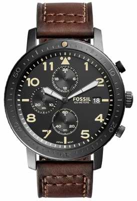 Fossil Mens The Major Chronograph Black CH3086 Fossil Mens The Major Chronograph Black CH3086