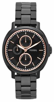 Fossil Womans Chelsey Chronograph Black ES3451 Fossil Womans Chelsey Chronograph Black ES3451