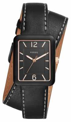 Fossil Womans Atwater Black Leather ES4193 Fossil Womans Atwater Black Leather ES4193