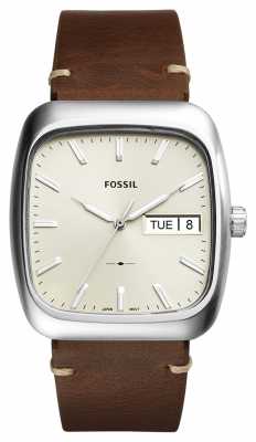 Fossil Mens Rutherford Brown Leather FS5329 Fossil Mens Rutherford Brown Leather FS5329