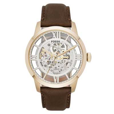 Fossil Mens Townsman Automatic Brown Leather Watch ME3043 Fossil Mens Townsman Automatic Brown Leather Watch ME3043
