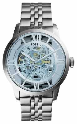 Fossil Mens Townsman Silver Metal ME3073 Fossil Mens Townsman Silver Metal ME3073