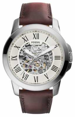 Fossil Mens Grant Brown Leather ME3099 Fossil Mens Grant Brown Leather ME3099