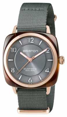 Briston Unisex Clubmaster Chic Grey Acetate PVD Rose Gold 17536.PRA.T.11.NG Briston Unisex Clubmaster Chic Grey Acetate PVD Rose Gold 17536.PRA.T.11.NG