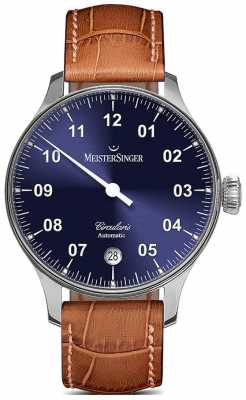 MeisterSinger Mens Circularis Automatic Sunburst Blue CC908 MeisterSinger Mens Circularis Automatic Sunburst Blue CC908