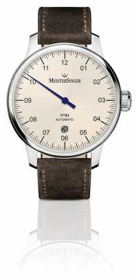 MeisterSinger Mens Classic No. 3 Automatic 40mm Ivory DM903 MeisterSinger Mens Classic No. 3 Automatic 40mm Ivory DM903