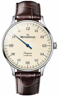 MeisterSinger Mens Classic Pangaea Automatic Ivory PM903 MeisterSinger Mens Classic Pangaea Automatic Ivory PM903