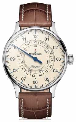 MeisterSinger Mens Classic Plus Pangaea Day Date PDD903 MeisterSinger Mens Classic Plus Pangaea Day Date PDD903
