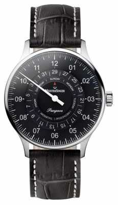MeisterSinger Mens Classic Plus Perigraph D/D Auto Sunburst Anthracite PDD907 MeisterSinger Mens Classic Plus Perigraph D/D Auto Sunburst Anthracite PDD907
